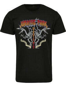 Merchcode Černé tričko Jurassic Park Rock