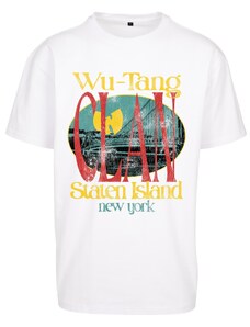 MT Upscale Wu Tang Staten Island Oversize tričko bílé