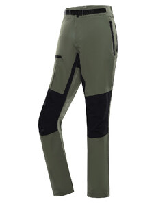Pánské softshellové kalhoty Alpine Pro SPAN - tmavě zelená