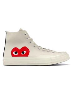 Converse Chuck Taylor All-Star 70 Hi Comme des Garcons PLAY White