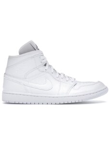 Jordan 1 Mid White Snakeskin (W)