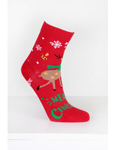 Aura.via Vánoční ponožky SNP9357R.GR