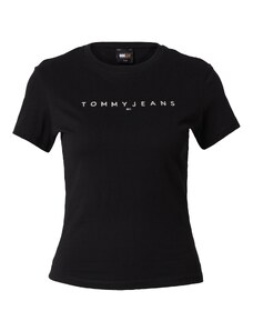 Tommy Jeans Tričko tmavě modrá / červená / černá / bílá