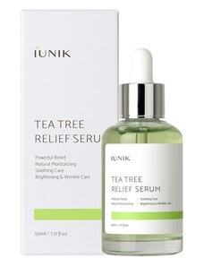 iUNIK - TEA TREE RELIEF SERUM - Zklidňující sérum pro problematickou pleť 50ml