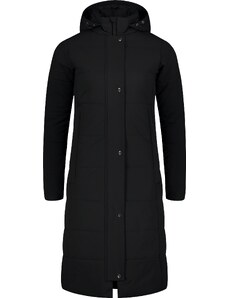 Nordblanc Černý dámský nepromokavý zimní kabát WARMING