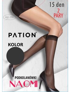 Raj-Pol Woman's Knee Socks Pation Naomi 15 DEN