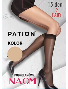 Raj-Pol Woman's Knee Socks Pation Naomi 15 DEN Visione