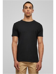 UC Men Ekologické vypasované strečové tričko černé barvy