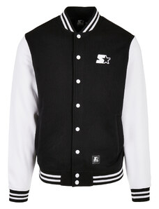 Starter Black Label Starter College Fleece Jacket černo/bílá