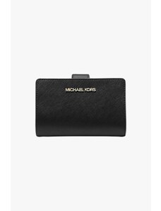 Michael Kors Jet set travel BIFOLD medium kožená dámská peněženka černá