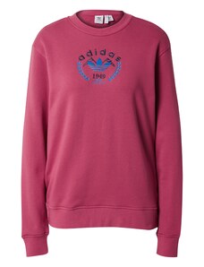 ADIDAS ORIGINALS Mikina 'Crest Embroidery' modrá / tmavě modrá / pink
