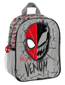 PASO Školní batoh Spider-Man šedý malý