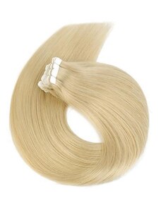 Vlasové PU pásky MINI tape in na prodlužování vlasů 30cm stříbrná