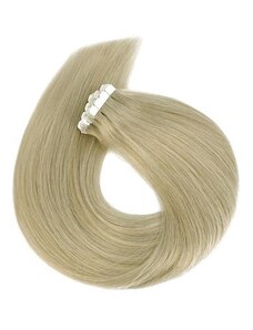 Vlasové PU pásky MINI tape in na prodlužování vlasů 50cm střední šedá