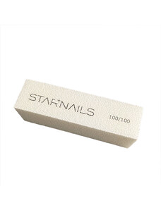 Brusný blok na nehty STARNAILS Premium, 100/100