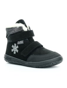 Jonap Jerry zima černá devon vločka vlna barefoot boty
