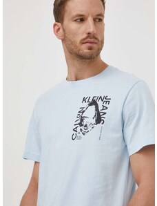 Bavlněné tričko Calvin Klein Jeans s potiskem, J30J324640