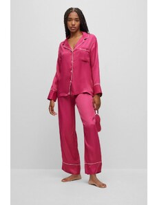 HUGO Satin pyžamo - růžové