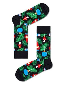 PONOŽKY HAPPY SOCKS Christmas Tree Decor - černá -