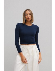 Saint Body Crop Top Blue