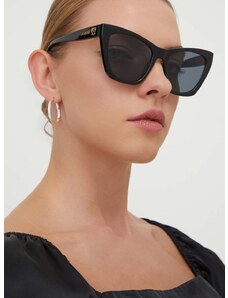 Sluneční brýle Love Moschino dámské, černá barva, MOL070/S