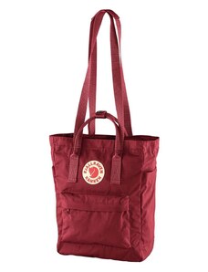 Batoh Fjallraven Kanken Totepack červená barva, velký, hladký