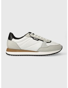 Sneakers boty BOSS Kai bílá barva, 50503715