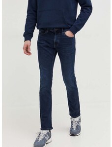 Džíny Tommy Jeans pánské, tmavomodrá barva, DM0DM18136
