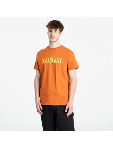 Pánské tričko PLEASURES Crumble T-Shirt Texas Orange