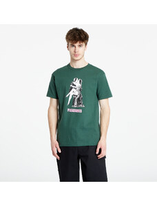 Pánské tričko PLEASURES French Kiss T-Shirt Hunter Green