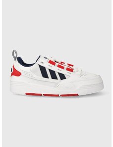 Dětské kožené sneakers boty adidas Originals ADI2000 bílá barva