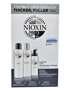 Nioxin System 2 Hair Kit Sada pro přírodní výrazně řídnoucí vlasy