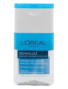 L'Oréal Paris Dermo Expertise jemný odličovač očí 125 ml Dvoufázový odličovač na oči a rty