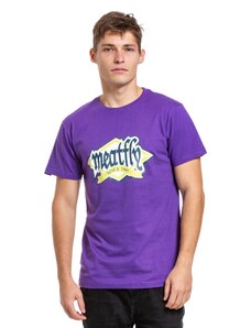Meatfly pánské tričko Rockit Violet | Fialová