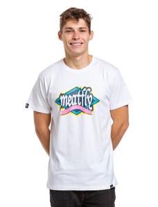 Meatfly pánské tričko Rockit White | Bílá