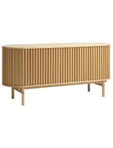 Dubová komoda Unique Furniture Carno 160 x 45 cm