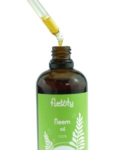 Flexity Neem oil za studena lisovaný Nimbový olej 100 ml