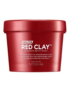 MISSHA - AMAZON RED CLAY PORE MASK - Čistící pleťová maska 110 ml