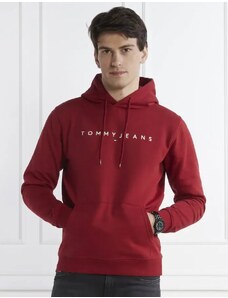 Tommy Jeans Mikina LINEAR LOGO HOODIE EXT | Regular Fit