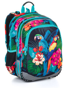 Školní batoh TOPGAL ELLY 24004 s papoušky Ara