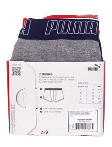 Puma 2Pack Slipy 93501506 Grey/Navy Blue