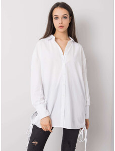 Fashionhunters Cordelia RUE PARIS bílá dámská košile