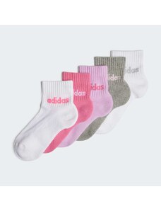 Adidas Ponožky Linear Ankle Kids - 5 párů