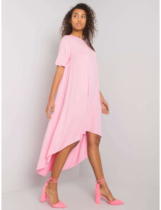 Fashionhunters Světle růžové šaty Casandra RUE PARIS