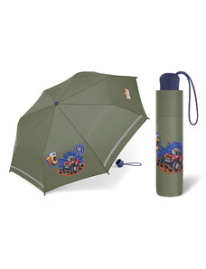 Scout Adventure chlapecký skládací deštník s reflexním páskem