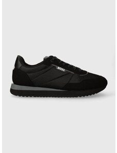 Sneakers boty BOSS Kai černá barva, 50503715