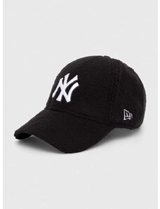 Kšiltovka New Era černá barva, s aplikací, NEW YORK YANKEES