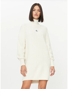 Calvin Klein dámské bílé úpletové šaty