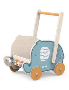 Viga Toys Dřevěný vozík Viga PolarB 2v1, Slon