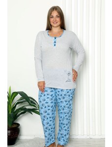 12051 dámské dlouhé pyžamo NV LaPenna